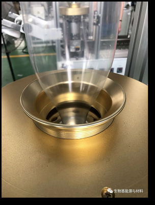 38CrMoALA Barrel Screw Lab Film Blowing Machine 200mm Traction Roller Panjang